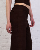Hose in Knitteroptik