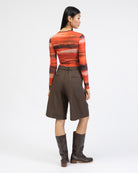 Body mit Sonnenuntergang-Print