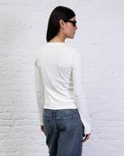 Langarmshirt mit Trompetenärmeln