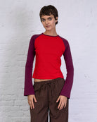 Raglan Langarmshirt