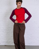 Raglan Langarmshirt