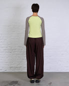 Gestreiftes Raglan Longshirt