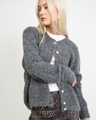 Weiche lockere Strickjacke