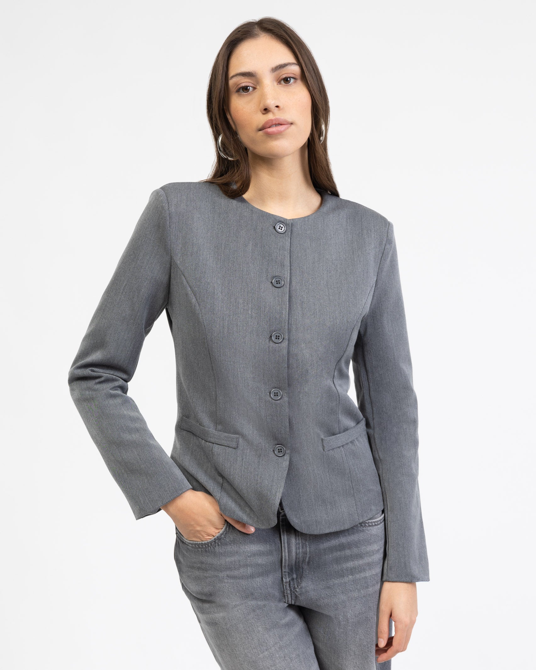 Eleganter taillierter Blazer