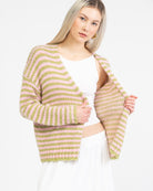 Strickjacke mit lockerem Schnitt