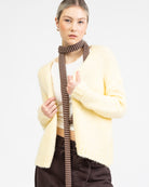 Strickjacke mit lockerem Schnitt