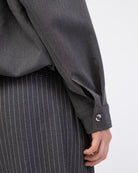 Leichte Bomberjacke Detailansicht Ärmel