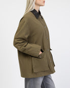 Parker aus Baumwolle im Detail