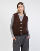 Pullunder mit V-Auschnitt von vorne