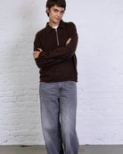 Pullover mit Reißverschluss