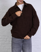 Pullover mit Reißverschluss