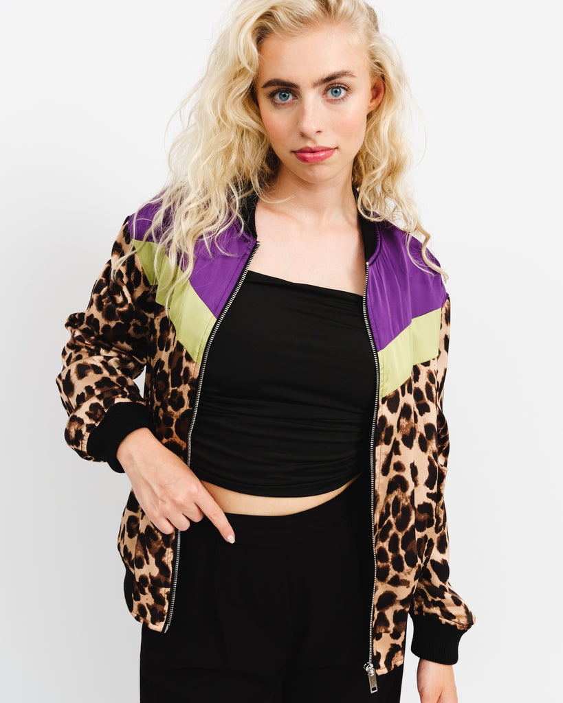 Bomberjacke im Colorblocking-Stil - Broke + Schön