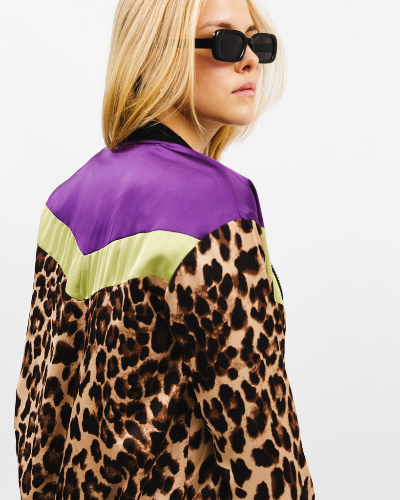 Bomberjacke im Colorblocking-Stil - Broke + Schön