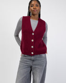 Pullunder mit V-Ausschnitt