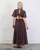 Luftiges Sommerkleid mit Seidenanteil