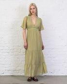 Luftiges Sommerkleid mit Seidenanteil