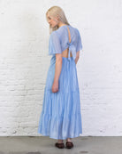 Luftiges Sommerkleid mit Seidenanteil