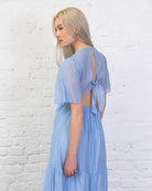 Luftiges Sommerkleid mit Seidenanteil