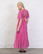 Luftiges Sommerkleid mit Seidenanteil