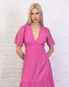 Luftiges Sommerkleid mit Seidenanteil