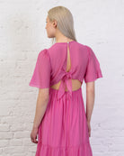 Luftiges Sommerkleid mit Seidenanteil