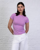 T-Shirt mit Streifen