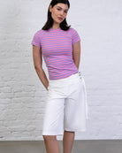 T-Shirt mit Streifen