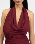 Top mit Wasserfallausschnitt