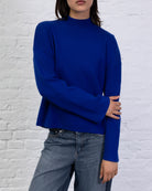Weicher Pullover mit Stehkragen