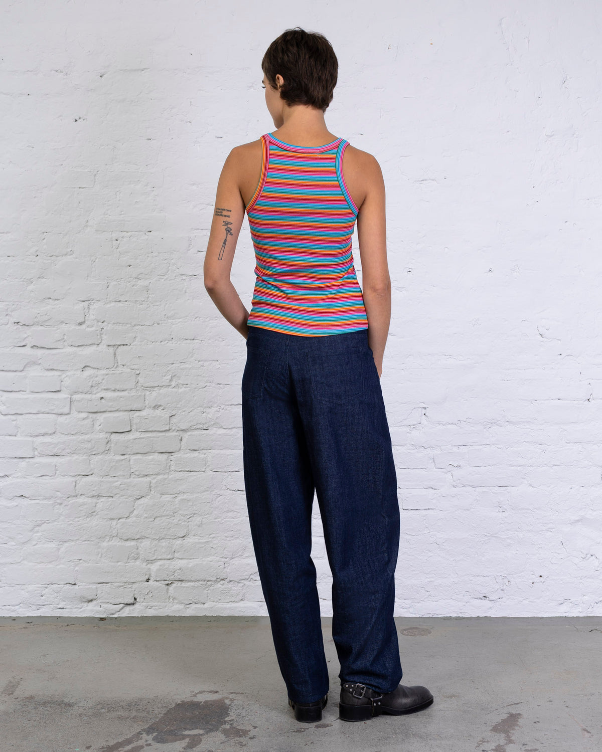 Tanktop mit bunten Streifen
