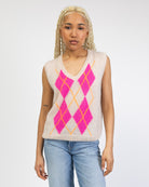 Pullunder mit Argyle Muster