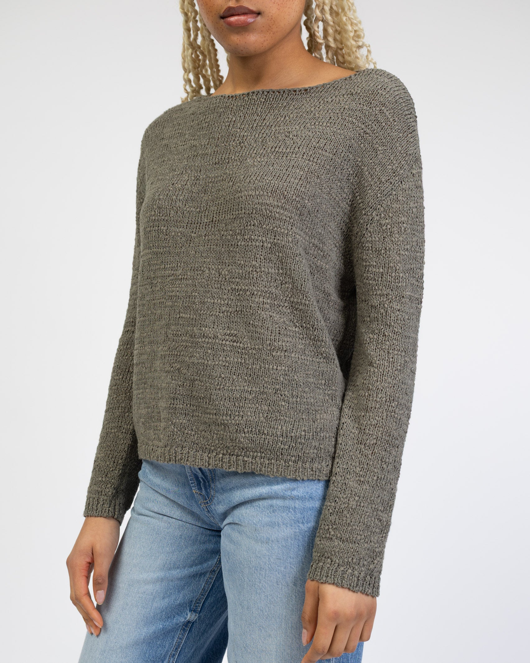 Pullover mit Waffelmuster
