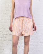 Shorts mit sommerlichen Streifen