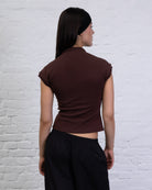 Shirt mit asymmetrischer Knopfleiste
