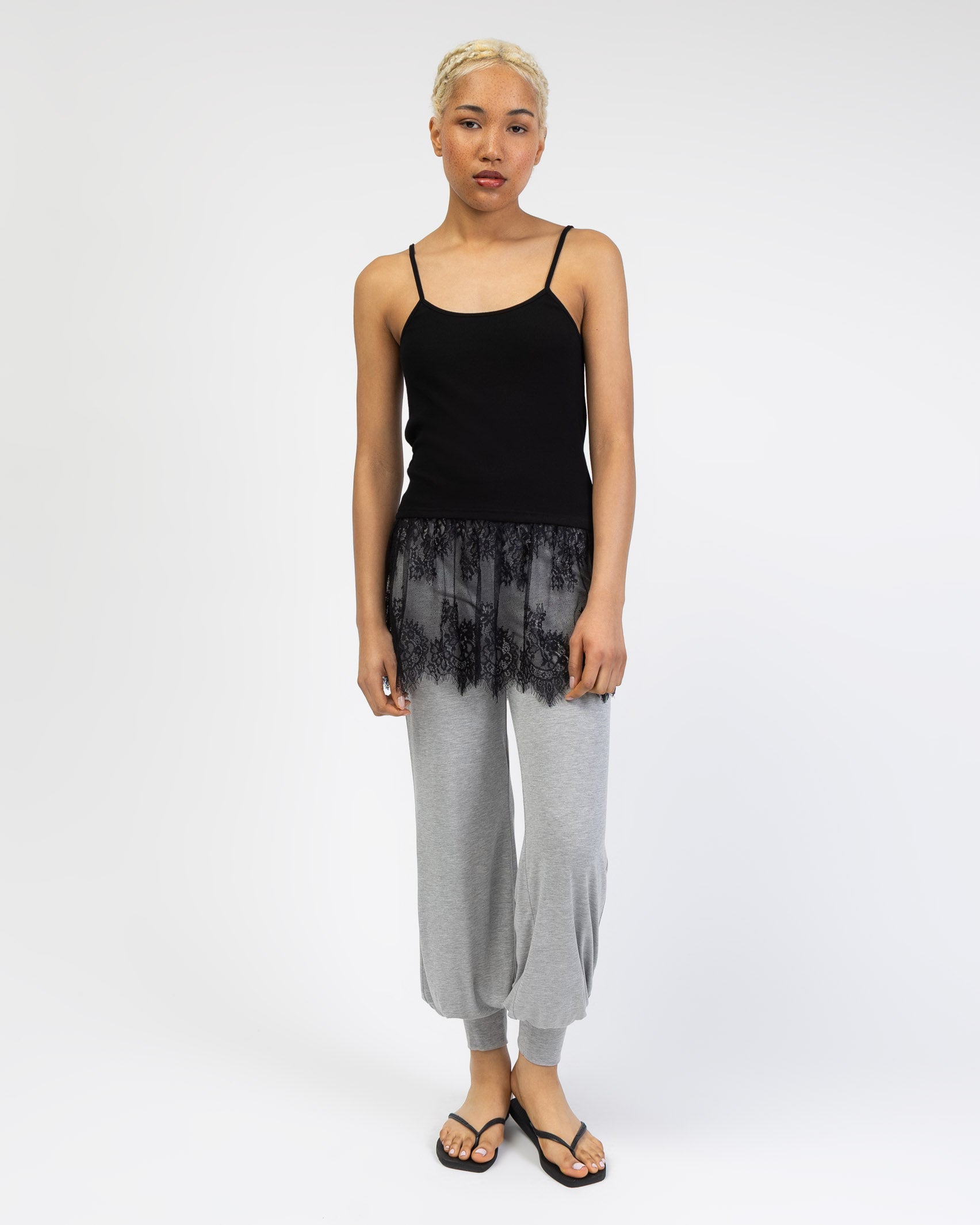 Layering Top mit Spitze