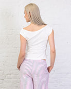 Shirt mit asymmetrischer Knopfleiste