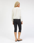 Weiche einfarbige Strickjacke