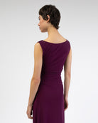 Mesh Kleid mit Raffung