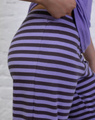 Bequeme Hose mit Streifen