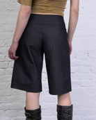 Shorts mit Schnallendetails