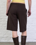 Bermudas im Anzug Stil