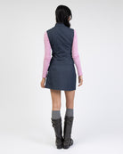 Raw Denim Rock in Wickeloptik