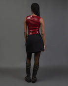 Minirock in Wickeloptik