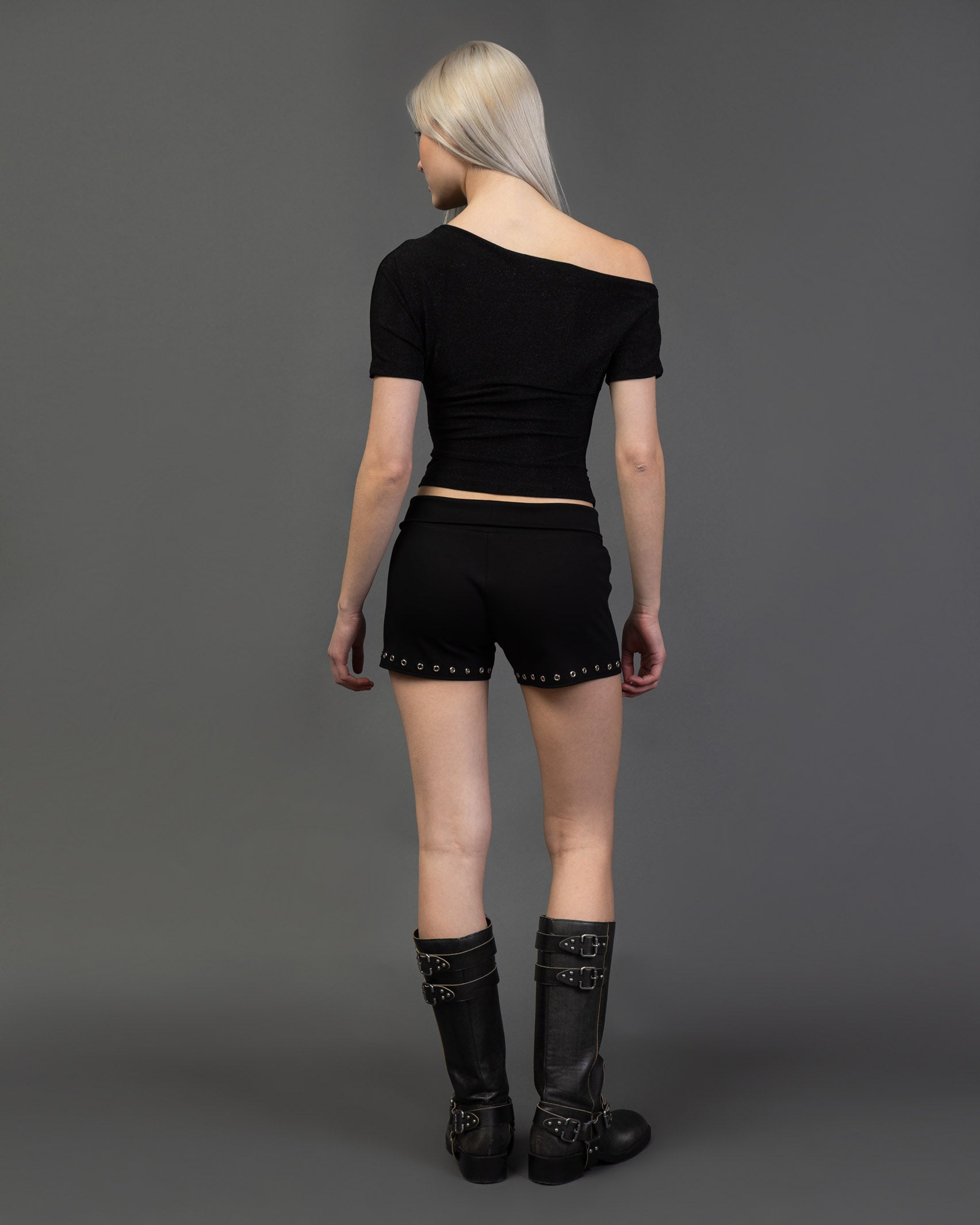 Microshorts mit Ösen