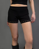 Microshorts mit Ösen