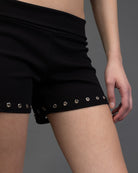 Microshorts mit Ösen