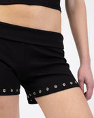 Microshorts mit Ösen