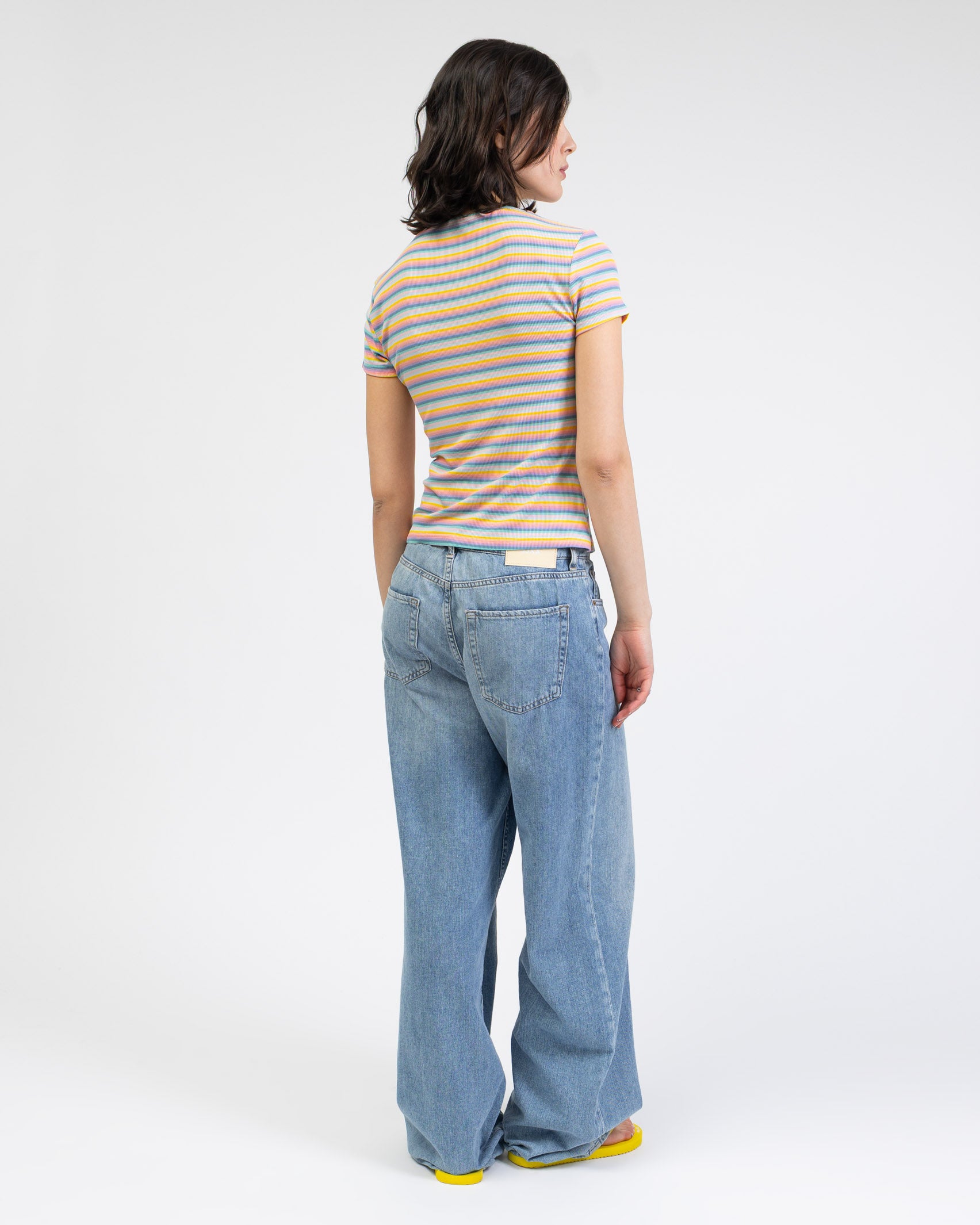 T-Shirt in Regenbogenfarben