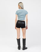 Kurzes Streifen Shirt