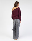 Offshoulder Langarmshirt